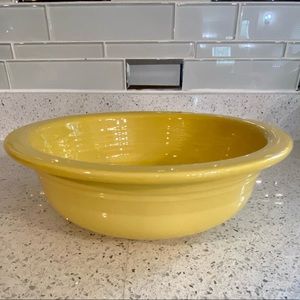 Fiestaware yellow large bowl